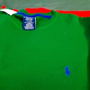 Mens long sleeve polo Ralph Lauren shirt xl